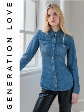Generation Love Antoinette Denim Shirt